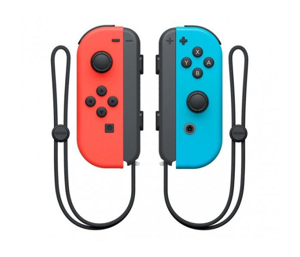 Nintendo Switch Joy-Con Controller - Czerwony / Niebieski - 468355 - zdjęcie 2